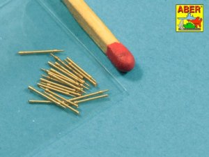 ABER 200L-11 - 1:200 Set of 20 pcs 20 mm L/65 barrels MG C/30 for German ships