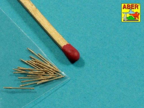 Przejdź do produktu ABER 200L-10 - 1:200 Set of 20 pcs 20 mm L/65 barrels C/38 for German ships