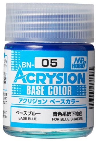 Przejdź do produktu Mr.Hobby BN05 - Farba akrylowa Acrysion Base Color Blue 18 ml