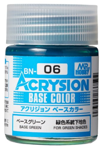 Przejdź do produktu Mr.Hobby BN06 - Farba akrylowa Acrysion Base Color Green 18 ml