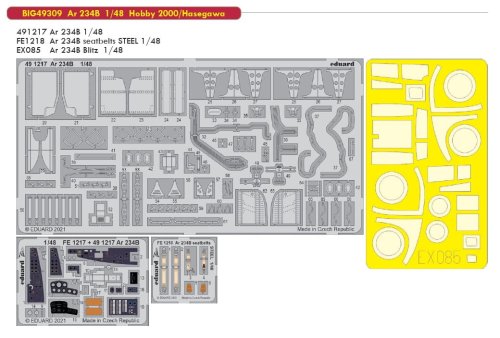 Przejdź do produktu EDUARD BIG49309 - 1:48 Ar 234B