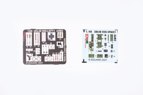 Przejdź do produktu EDUARD 3DL48050 - 1:48 A6M2 Space 3D Decals + PE