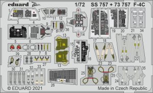 EDUARD SS757 - 1:72 F-4C