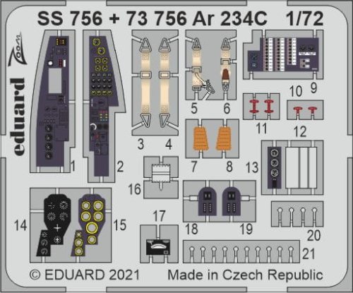 Przejdź do produktu EDUARD SS756 - 1:72 Ar 234C