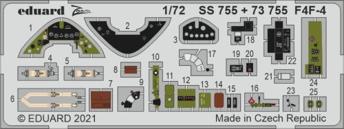 Przejdź do produktu EDUARD SS755 - 1:72 F4F-4