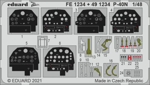 Przejdź do produktu EDUARD FE1234 - 1:48 P-40N