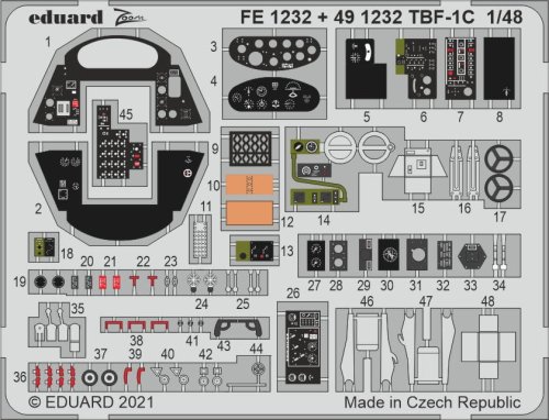 Przejdź do produktu EDUARD FE1232 - 1:48 TBF-1C