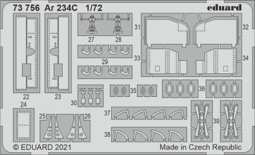Przejdź do produktu EDUARD 73756 - 1:72 Ar 234C