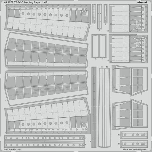 Przejdź do produktu EDUARD 481072 - 1:48 TBF-1C landing flaps