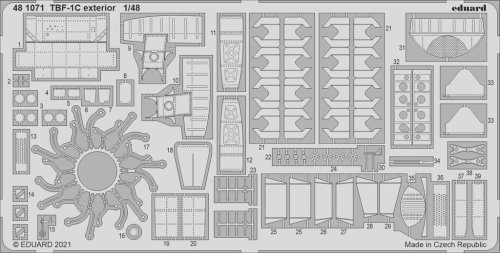 Przejdź do produktu EDUARD 481071 - 1:48 TBF-1C exterior