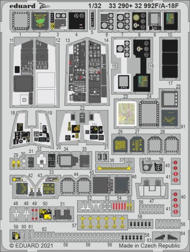 Przejdź do produktu EDUARD 33290 - 1:32 F/A-18F