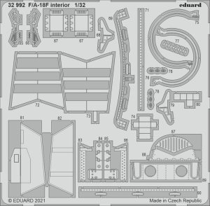 EDUARD 32992 - 1:32 F/A-18F interior