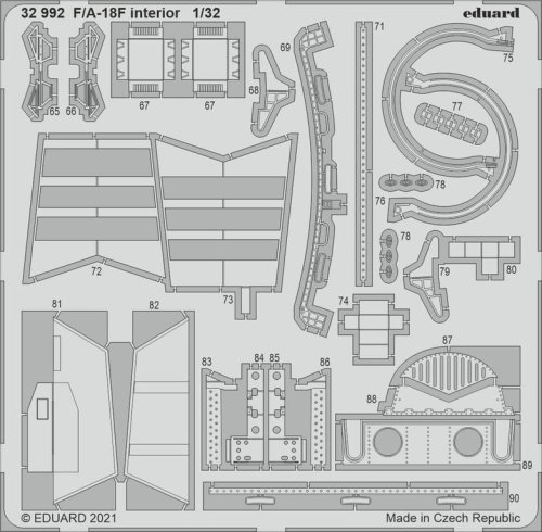 Przejdź do produktu EDUARD 32992 - 1:32 F/A-18F interior