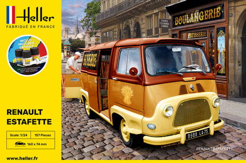 Przejdź do produktu HELLER 56743 - 1:24 Renault Estafette - Starter Kit