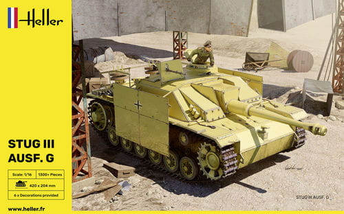 Przejdź do produktu HELLER 30320 - 1:16 StuG III Ausf.G