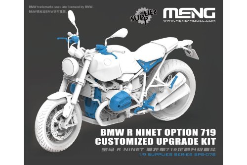 Przejdź do produktu MENG MODEL SPS078 - 1:9 BMW R nineT Option 719 customized upgrade kit
