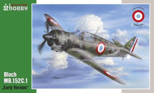 Przejdź do produktu SPECIAL HOBBY 32063 - 1:32 Bloch MB.152C1 Early Version