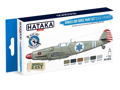 Przejdź do produktu HATAKA BS34 - Zestaw farb Israeli Air Force early period