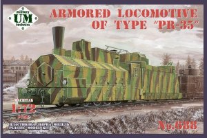 UNIMODELS UM-MT 688 - 1:72 Armored Locomotive of type PR-35