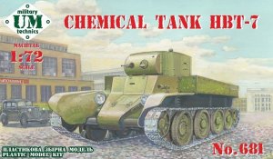 UNIMODELS UM-MT 681 - 1:72 Chemical Tank HBT-7
