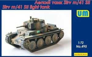 UNIMODELS 495 - 1:72 Strv m/41 SII light tank