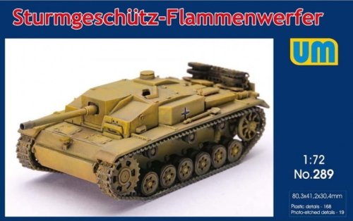 Przejdź do produktu UNIMODELS 289 - 1:72 Sturmgeschutz-Flammenwerfer