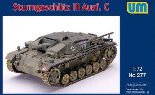 Przejdź do produktu UNIMODELS 277 - 1:72 Sturmgeschutz III Ausf. C