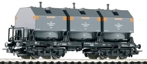 PIKO 54451-4 H0 - Wagon towarowy kubełkowy OOk DR