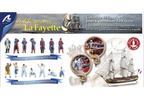 Przejdź do produktu ARTESANIA LATINA 22517F - 1:89 Set of 14 Metal Figurines Hermione La Fayette