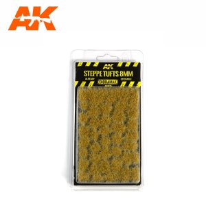 AK INTERACTIVE 8125 - Steppe Tufts 8 mm - kępy traw 8 mm