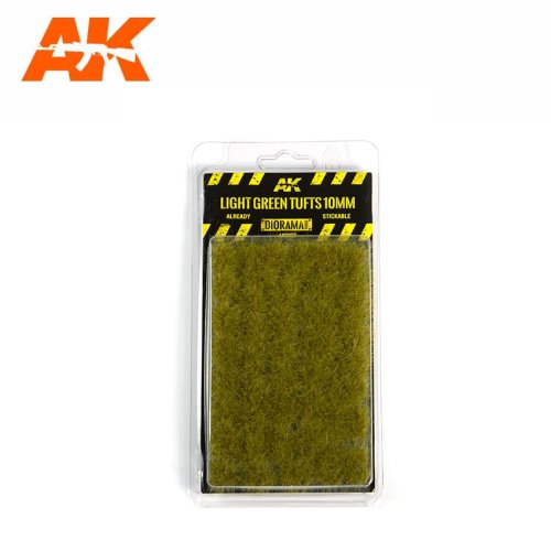 Przejdź do produktu AK INTERACTIVE 8127 - Light Green Tufts 10 mm - kępy traw 10 mm