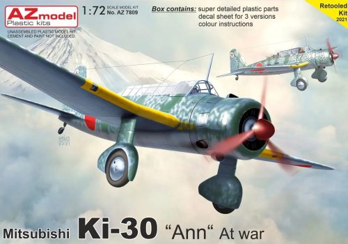 Przejdź do produktu AZ MODEL AZ 7809 - 1:72 Ki-30 Ann - At war