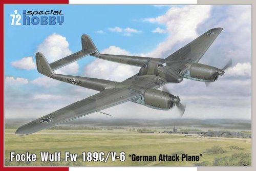Przejdź do produktu SPECIAL HOBBY 72432 - 1:72 Focke Wulf Fw 189C / V-6