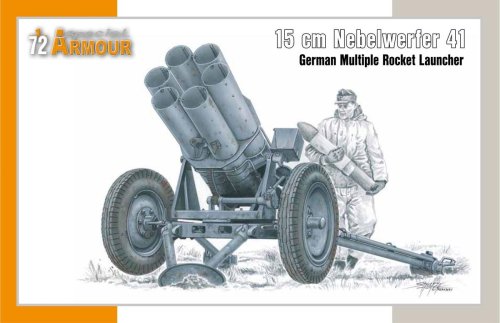 Przejdź do produktu SPECIAL HOBBY A72026 - 1:72 15 cm Nebelwerfer 41 German Multiple Rocket Launcher