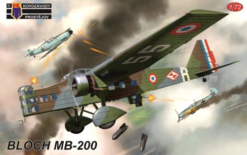 Przejdź do produktu KOVOZAVODY 0281 - 1:72 Bloch MB-200