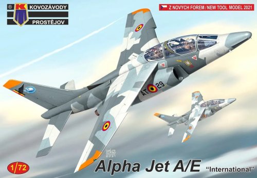 Przejdź do produktu KOVOZAVODY 0268 - 1:72 Alpha Jet A/E International