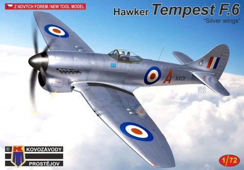Przejdź do produktu KOVOZAVODY 0224 - 1:72 Hawker Tempest F.6 Silver wings