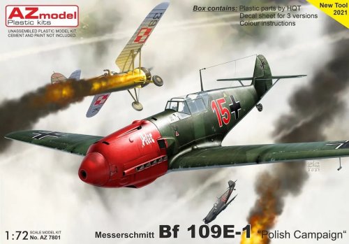 Przejdź do produktu AZ MODEL AZ 7801 - 1:72 Messerschmitt Bf 109E-1 Polish Campaign