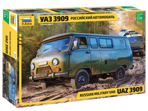 ZVEZDA 3644 - 1:35 Russian Military Van UAZ 3909