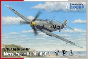 SPECIAL HOBBY 72459 - 1:72 Messerschmitt Bf 109E-1 J/88 Legion Condor