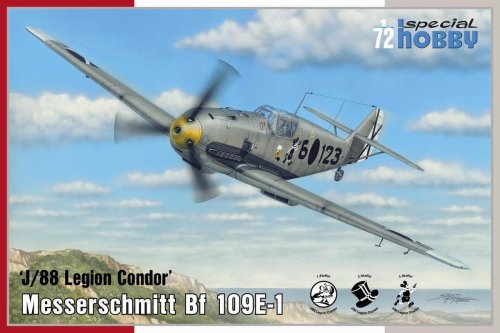 Przejdź do produktu SPECIAL HOBBY 72459 - 1:72 Messerschmitt Bf 109E-1 J/88 Legion Condor