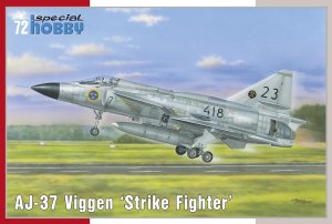 SPECIAL HOBBY 72378 - 1:72 AJ-37 Viggen Strike Fighter