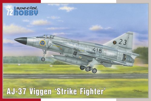 Przejdź do produktu SPECIAL HOBBY 72378 - 1:72 AJ-37 Viggen Strike Fighter
