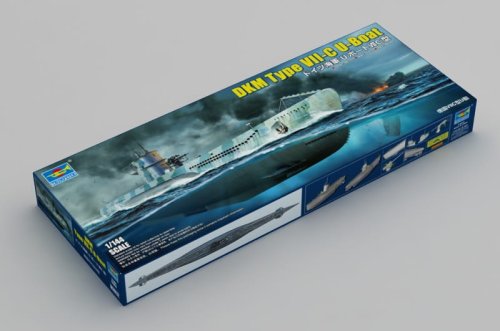 Przejdź do produktu TRUMPETER 05912 - 1:144 DKM Type VII-C U-Boat