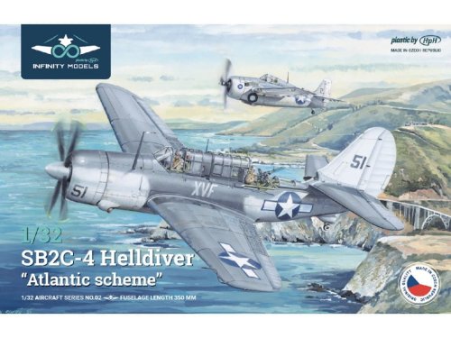 Przejdź do produktu INFINITY MODELS 3202 - 1:32 SB2C-4 Helldiver - Atlantic Scheme