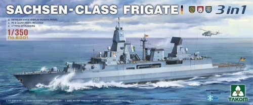 Przejdź do produktu TAKOM 6001 - 1:350 Sachsen-Class Frigate