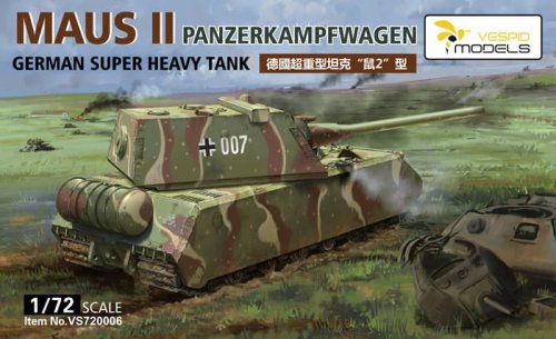 Przejdź do produktu VESPID MODELS VS720006 - 1:72 Maus II German Super Heavy Tank