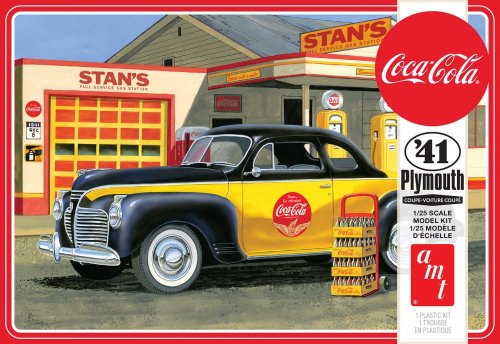 Przejdź do produktu AMT 1197 - 1:25 1941 Plymouth Coupe Coca-Cola