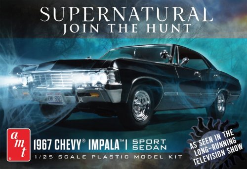 Przejdź do produktu AMT 1124 - 1:25 1967 Chevy Impala Supernatural Join The Hunt