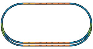 PIKO 55367 H0 - Komplet nasypów do zestawów torów A+E